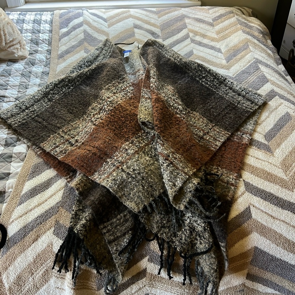 Soft sweater wrap